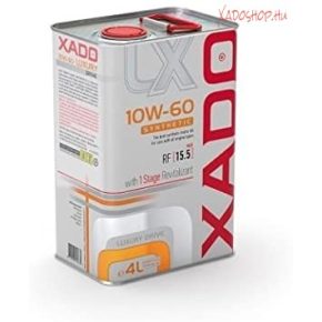 XADO 10W-60 Luxury Drive XADO motorolaj 4liter